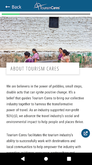 Tourism Cares MTP Screenshot 2
