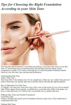 Skin Right Foundation Tutorial Screenshot 2