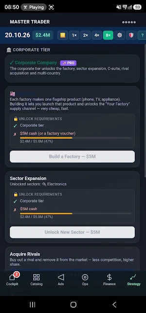 Master Trader: E-Commerce Sim Screenshot 3