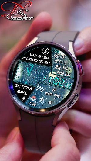 [N-SPORT582]TheColor WatchFace Screenshot 1