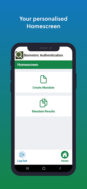 Biometric Authentication QBIO Screenshot 0