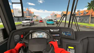 Racing in Bus - Bus Games Screenshot 2