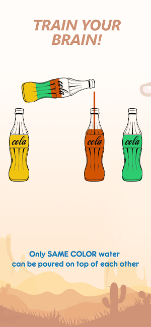 water sort puzzle - cola sort Screenshot 1
