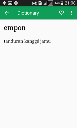 Kamus indonesia Jawa Offline Screenshot 2