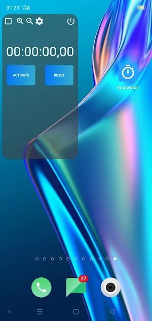 Utility Floating Stopwatch Screenshot 0