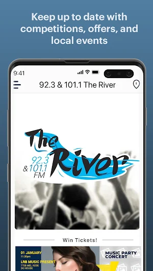 92.3 & 101.1 The River Screenshot 2