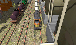 Oil Tanker Train Driving Sim : Cargo Train Uphill Screenshot 2