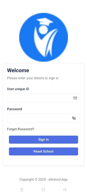 eSchoolApp Screenshot 0