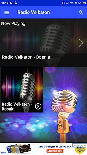 Radio velkaton App Bosnia Screenshot 0