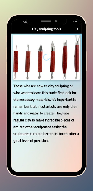 Clay sculpting tools Screenshot 2