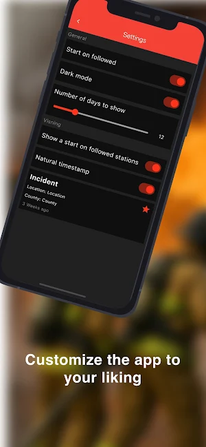 Fire incidents UK Screenshot 2