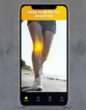 knee pain relief exercise Screenshot 0