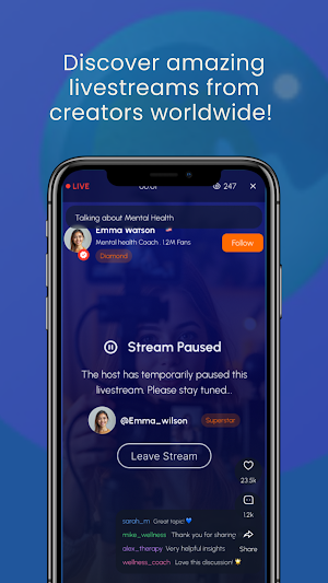 Moonlight Livestream App Screenshot 3