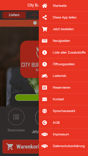 City Burger Kufstein Screenshot 2