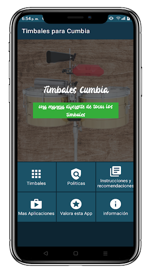 Timbales Cumbia Screenshot 1