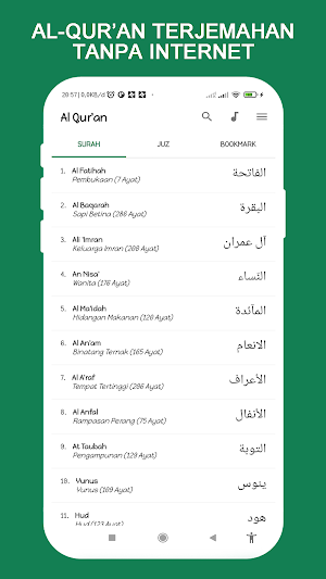 AlQuran 30 Juz Tanpa Internet Offline Screenshot 0
