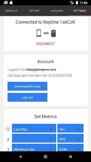 RepOne Personal Screenshot 3