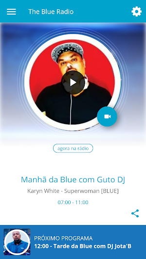 The Blue Radio Screenshot 0