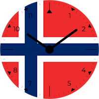 Norway Analog Watch Face