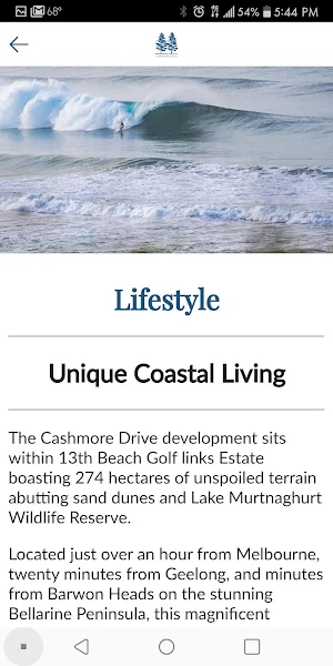 Cashmore Residential Community Screenshot 1