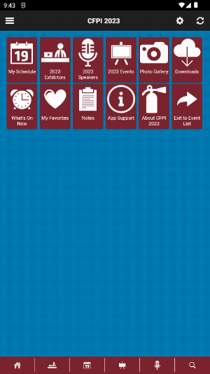 CFPI Events Screenshot 1