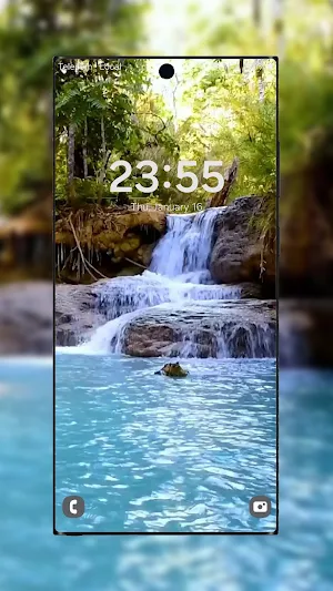 Waterfall Live Wallpaper Screenshot 2