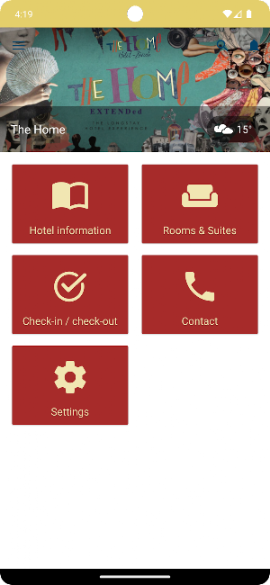 Home Hotels Screenshot 0