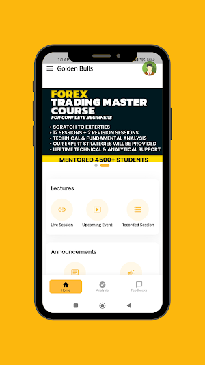 Golden Bulls Trading Academy Screenshot 1