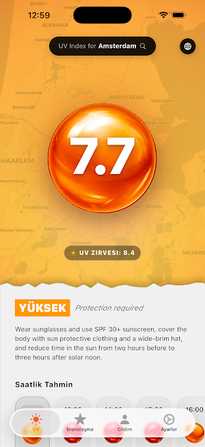 UV Index Tracker & Tanning Screenshot 3