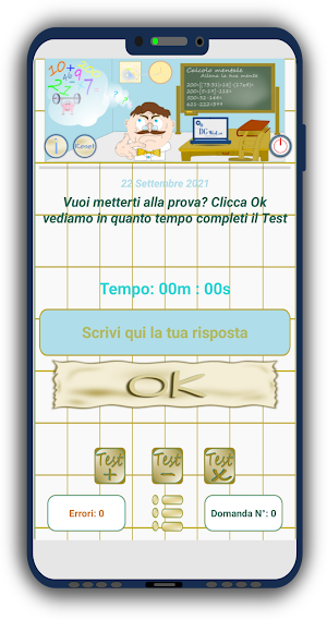 Mente Matematica - allena la mente test matematica Screenshot 0