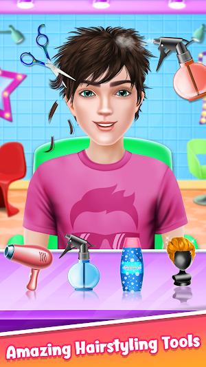 Barber Shop And Beard Makeover Salon Screenshot 1