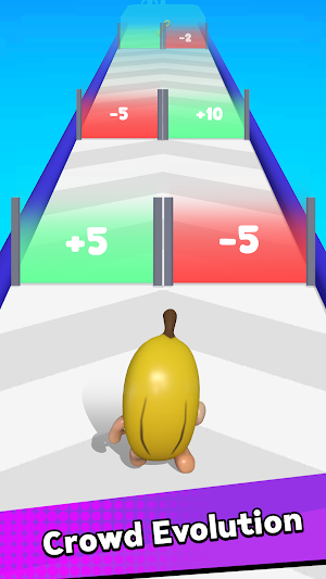 Epic Banana Run: Merge Master Screenshot 0