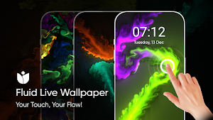 4K & HD Fluid Live Wallpaper Screenshot 0