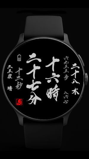 Ninja-Master Watch Face Screenshot 2