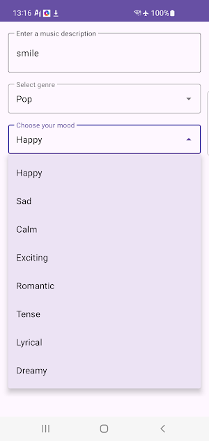 Aria - AI music generator Screenshot 2