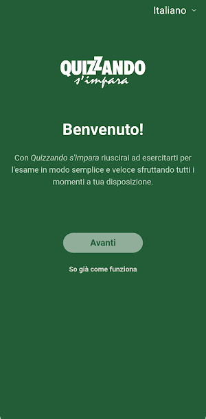 Quiz Scorte Screenshot 1