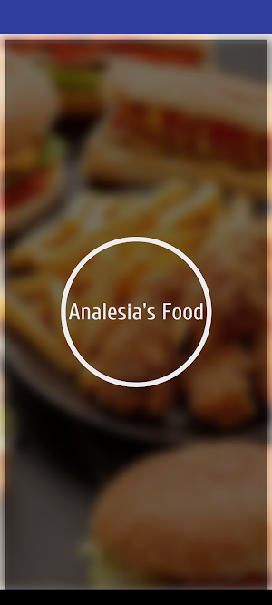 Analesia's food Screenshot 1