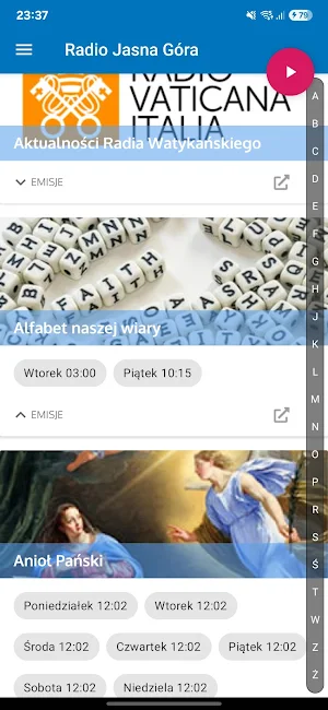 Radio Jasna Góra Screenshot 1