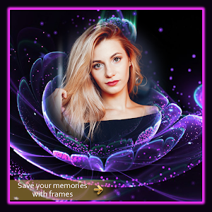 Neon Photo Frame Editor Screenshot 3