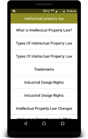 Intellectual property law Screenshot 2