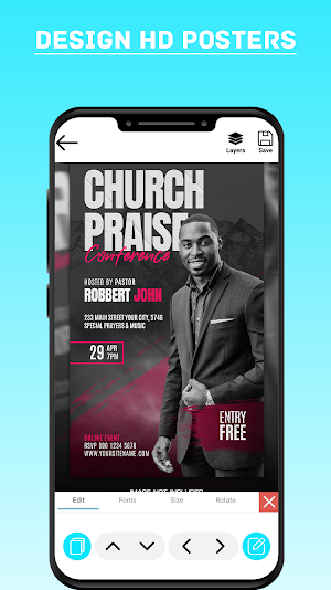 Poster Maker - Flyer Design Screenshot 1