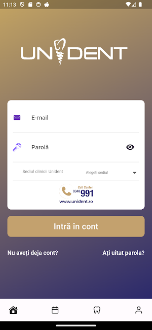 MyUnident Screenshot 1