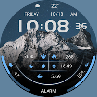 ZKinWatch Snowy Mountain Range