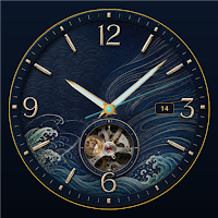 Nami Wave Japanese Watch Face