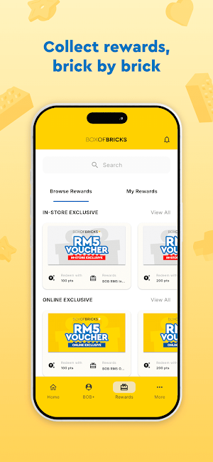 BoxOfBricks Mobile App Screenshot 2