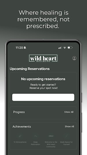 Wild Heart Wellbeing Screenshot 1