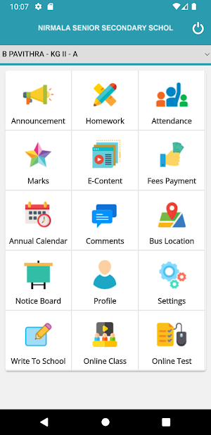NIRMALA SENIOR SEC SCHOOL Screenshot 1