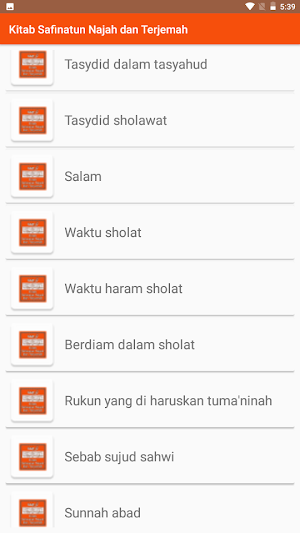 Kitab Safinatun Najah Terjemah Screenshot 2