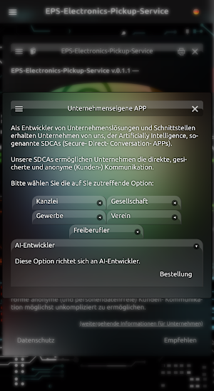 EPS-Electronics-Pickup-Service Screenshot 3