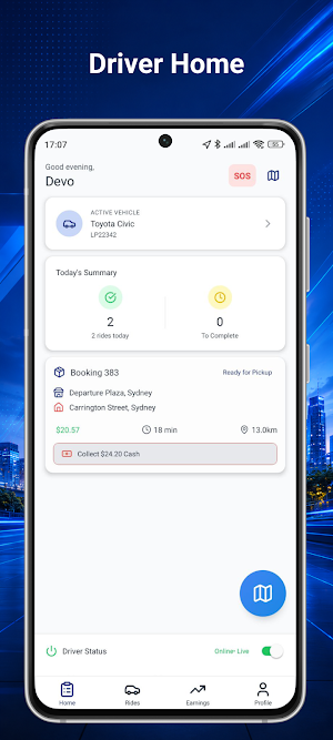 Exicube Taxi Prime Driver Screenshot 0